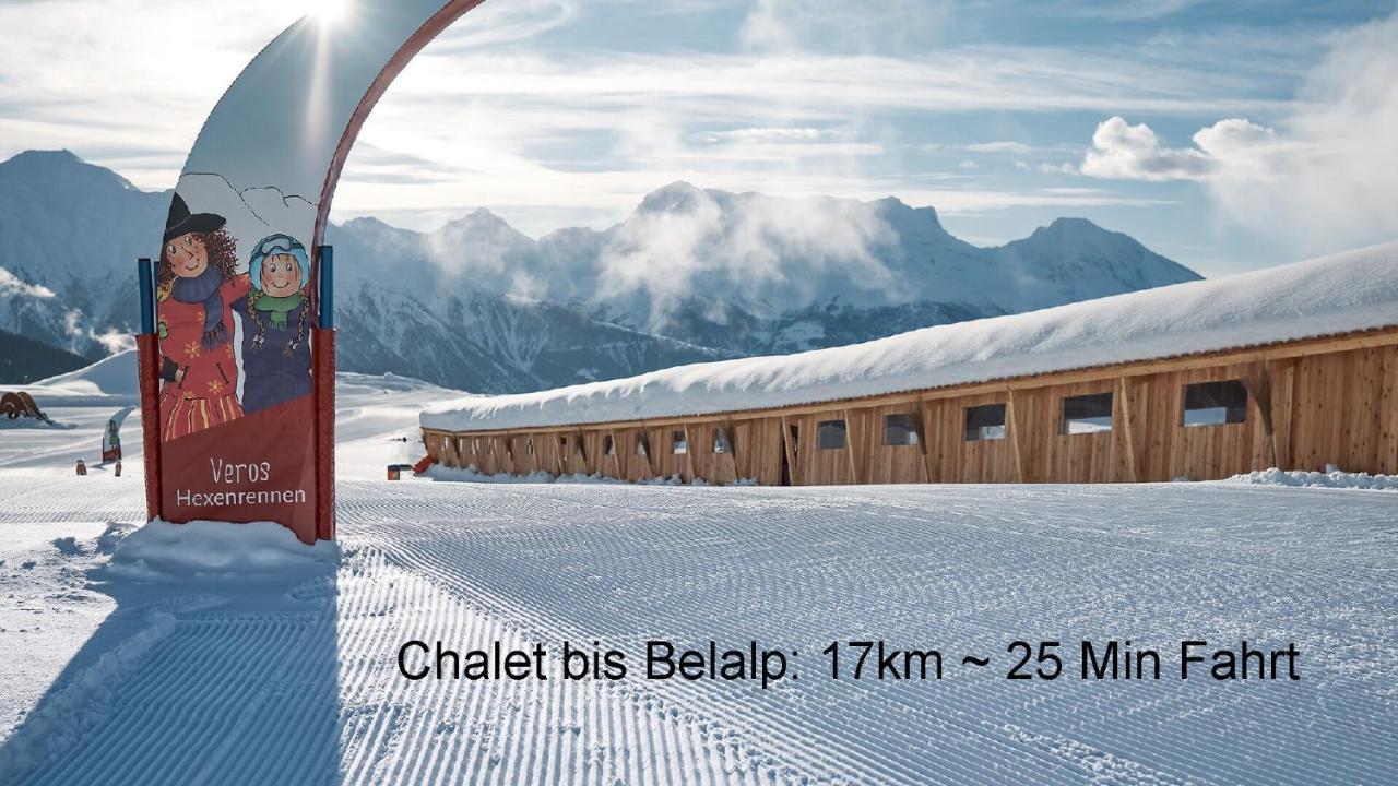 Chalet Matterhornsicht Naters Exteriér fotografie